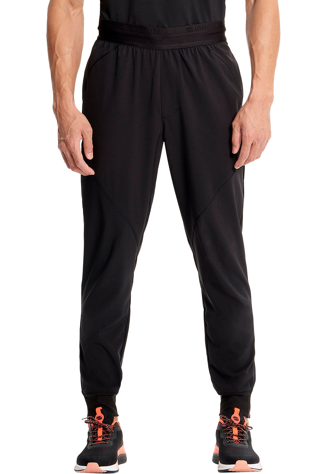 Pantalón Clínico Hombre Jogger IN204a Negro Black GNR8 Infinity Cherokee