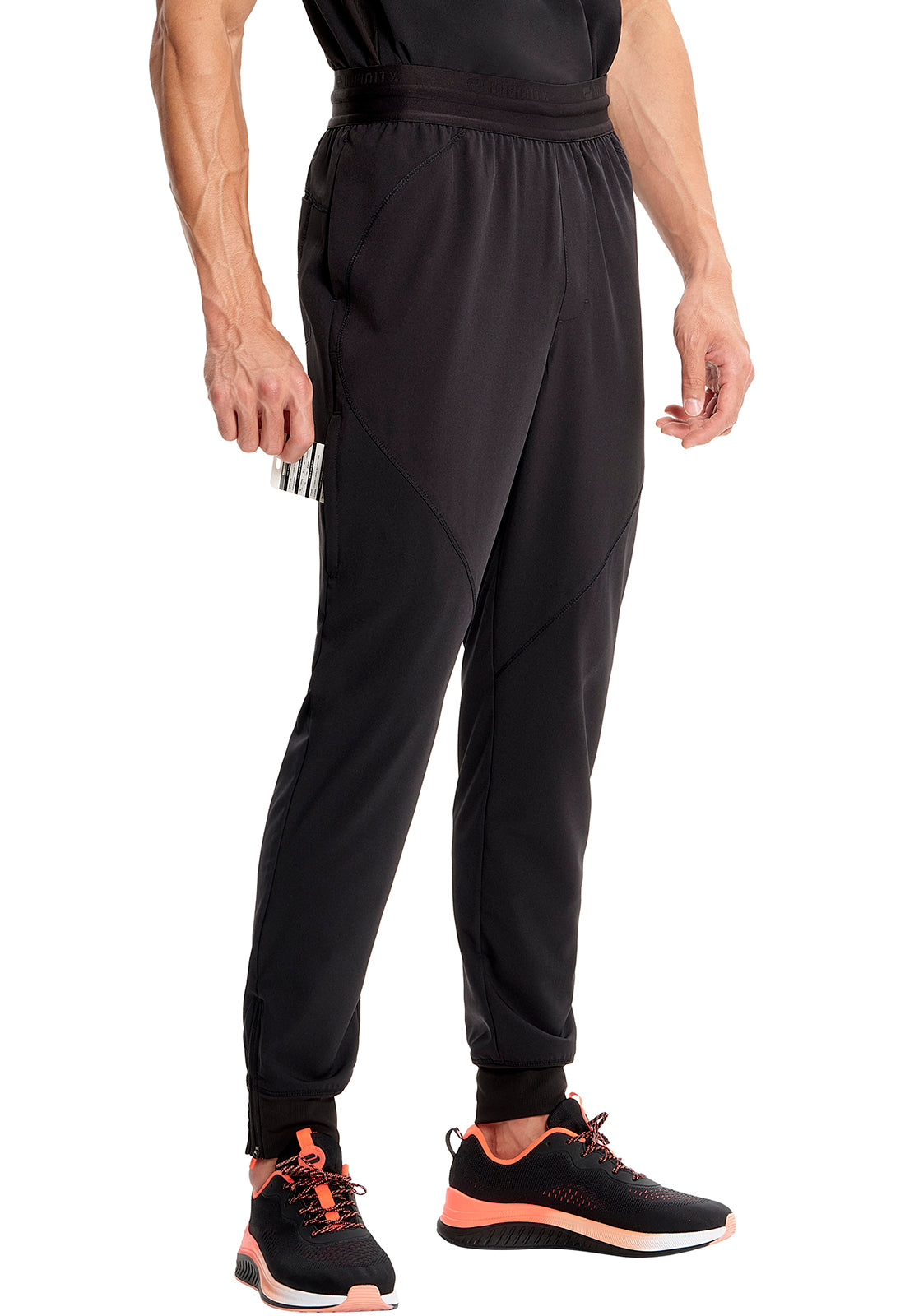 Pantalón Clínico Hombre Jogger IN204a Negro Black GNR8 Infinity Cherokee