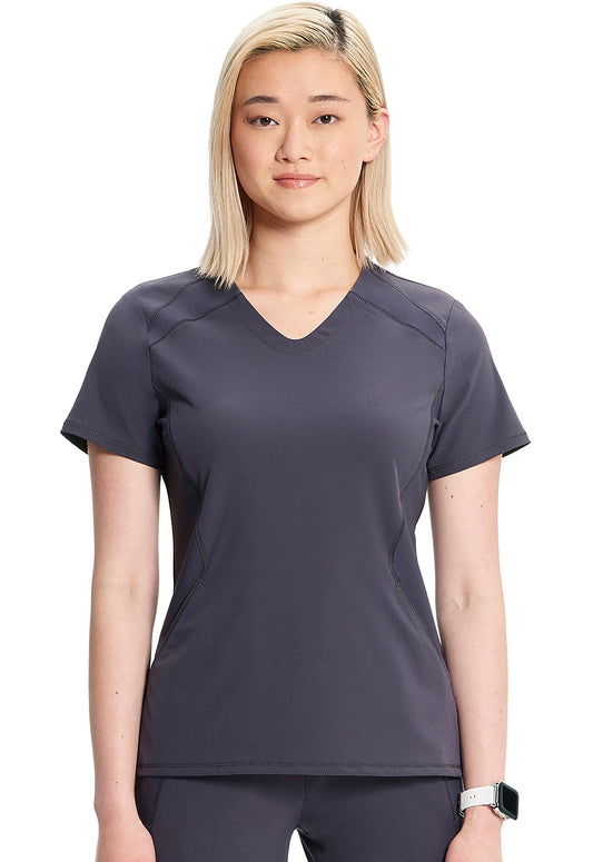 Polera Clínica Mujer IN620a Gris PWT Infinity GNR8 Cherokee