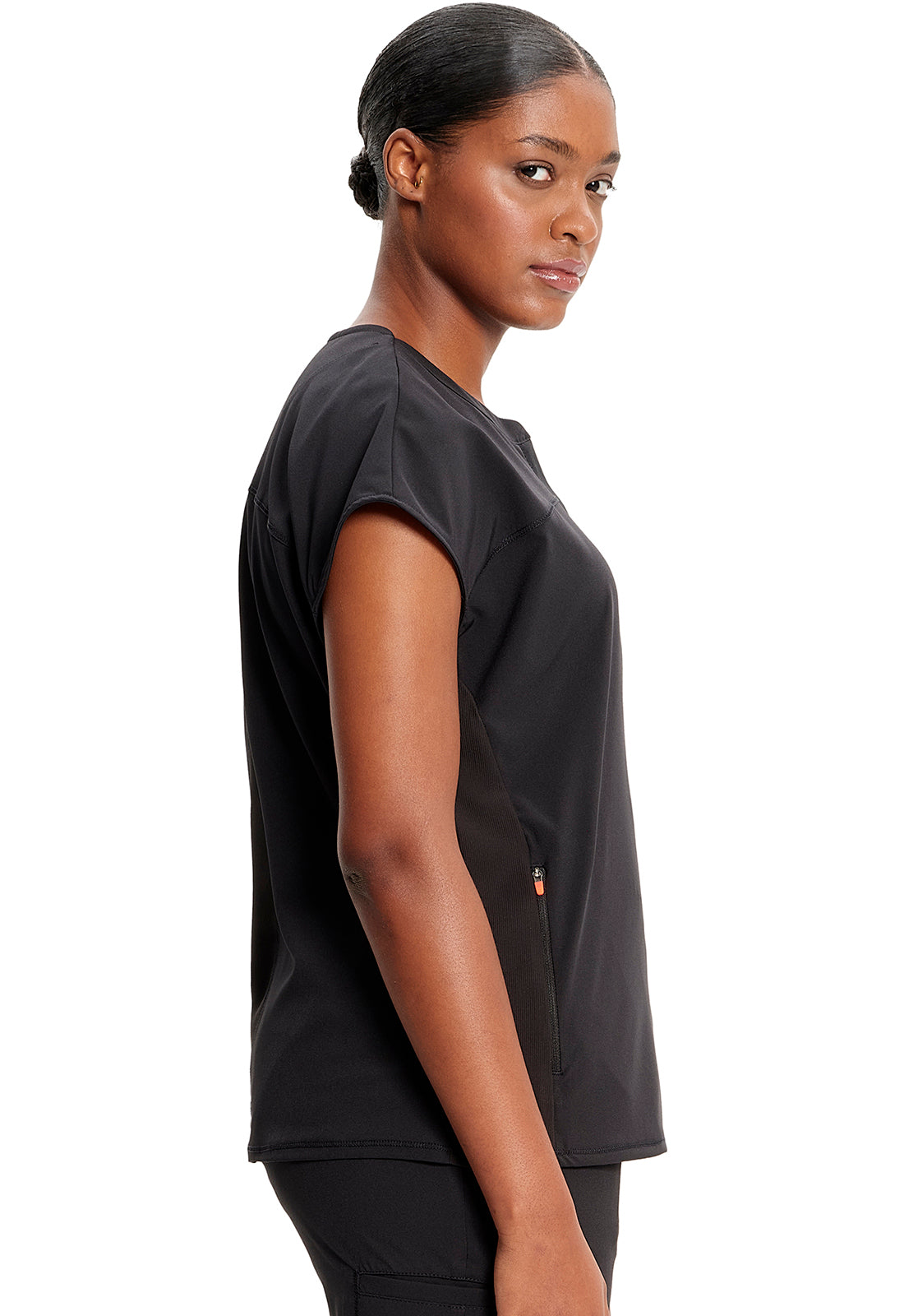 Polera Clinica Mujer IN622a Negro Infinity GNR8 Cherokee