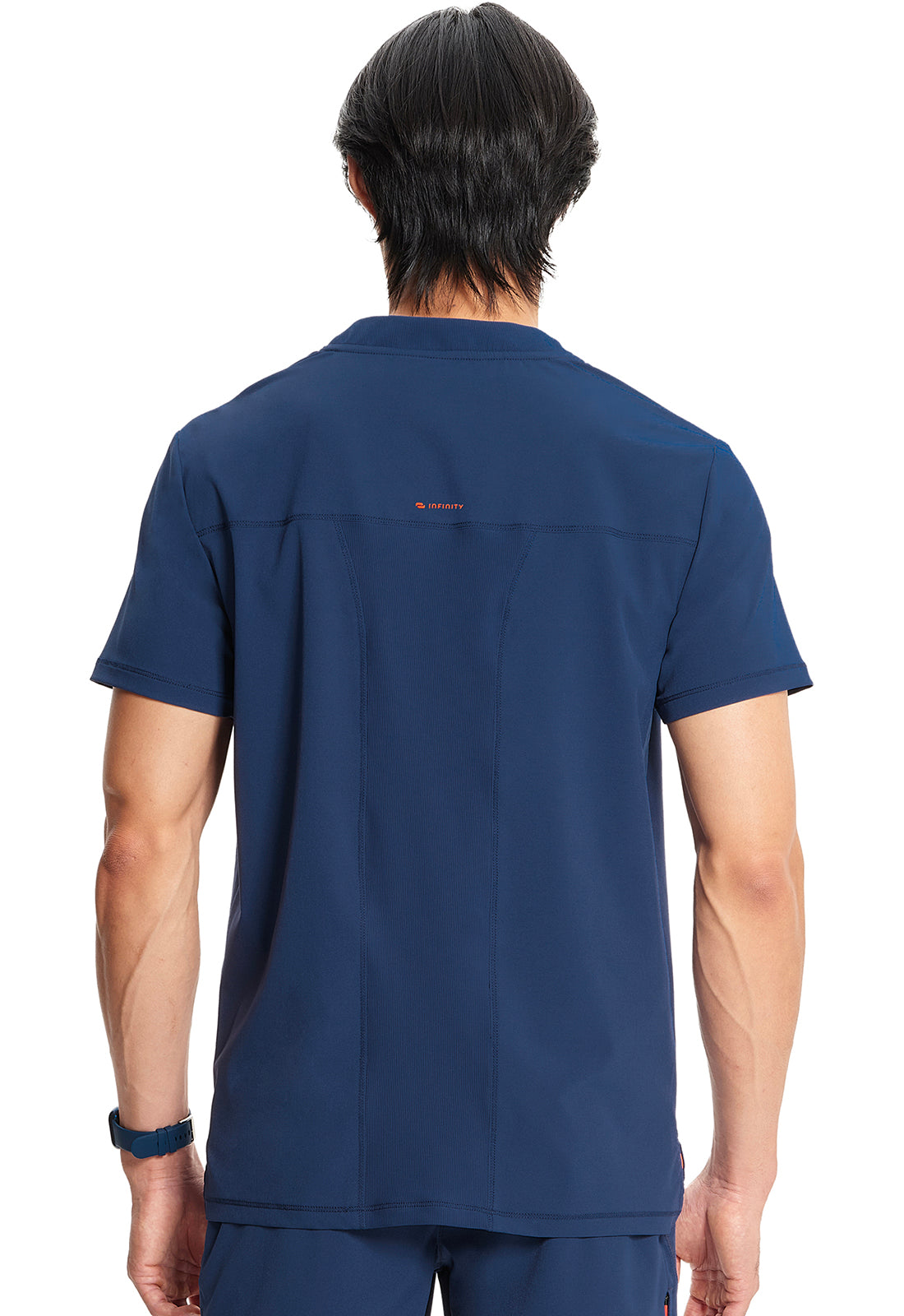 Polera Clinica Hombre IN700a Azul Marino Navy GNR8 Infinity Cherokee