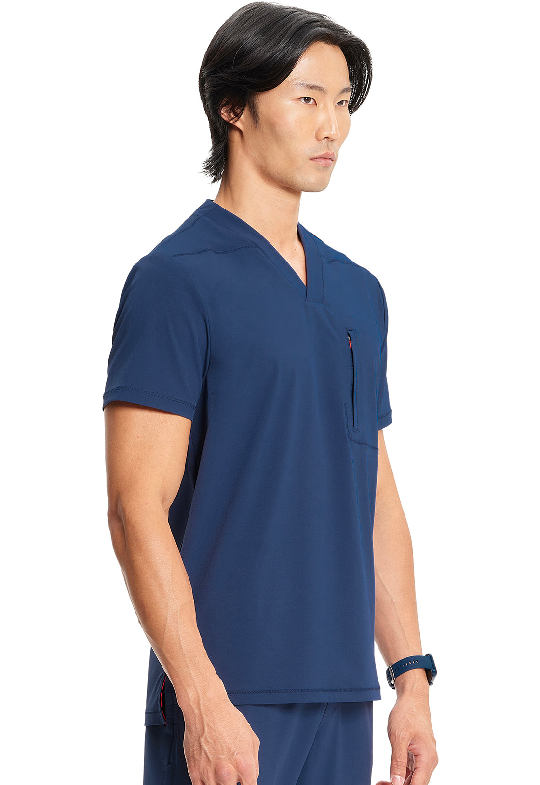 Polera Clinica Hombre IN700a Azul Marino Navy GNR8 Infinity Cherokee