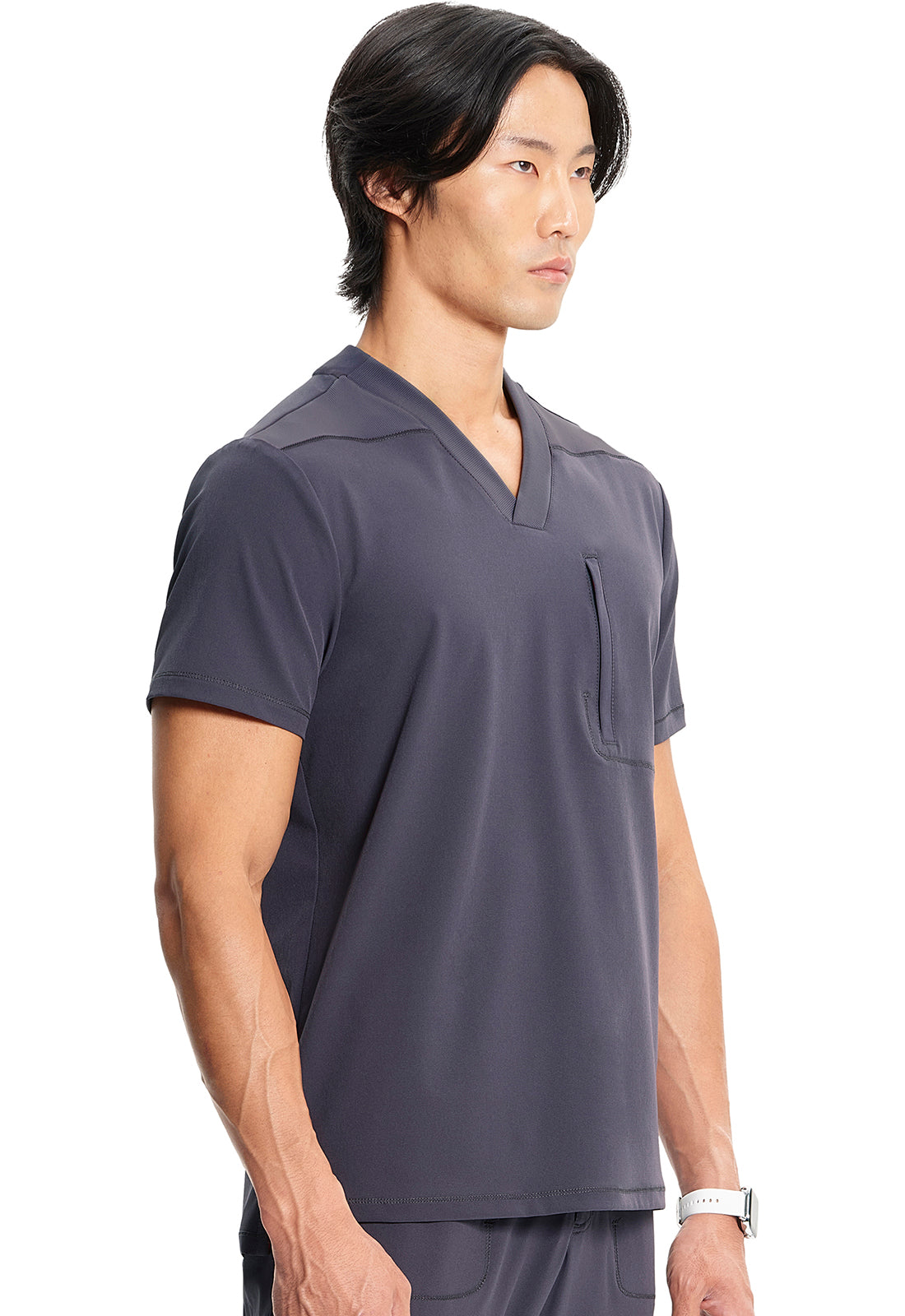 Polera Clinica Hombre IN700a Gris PWT GNR8 Infinity Cherokee