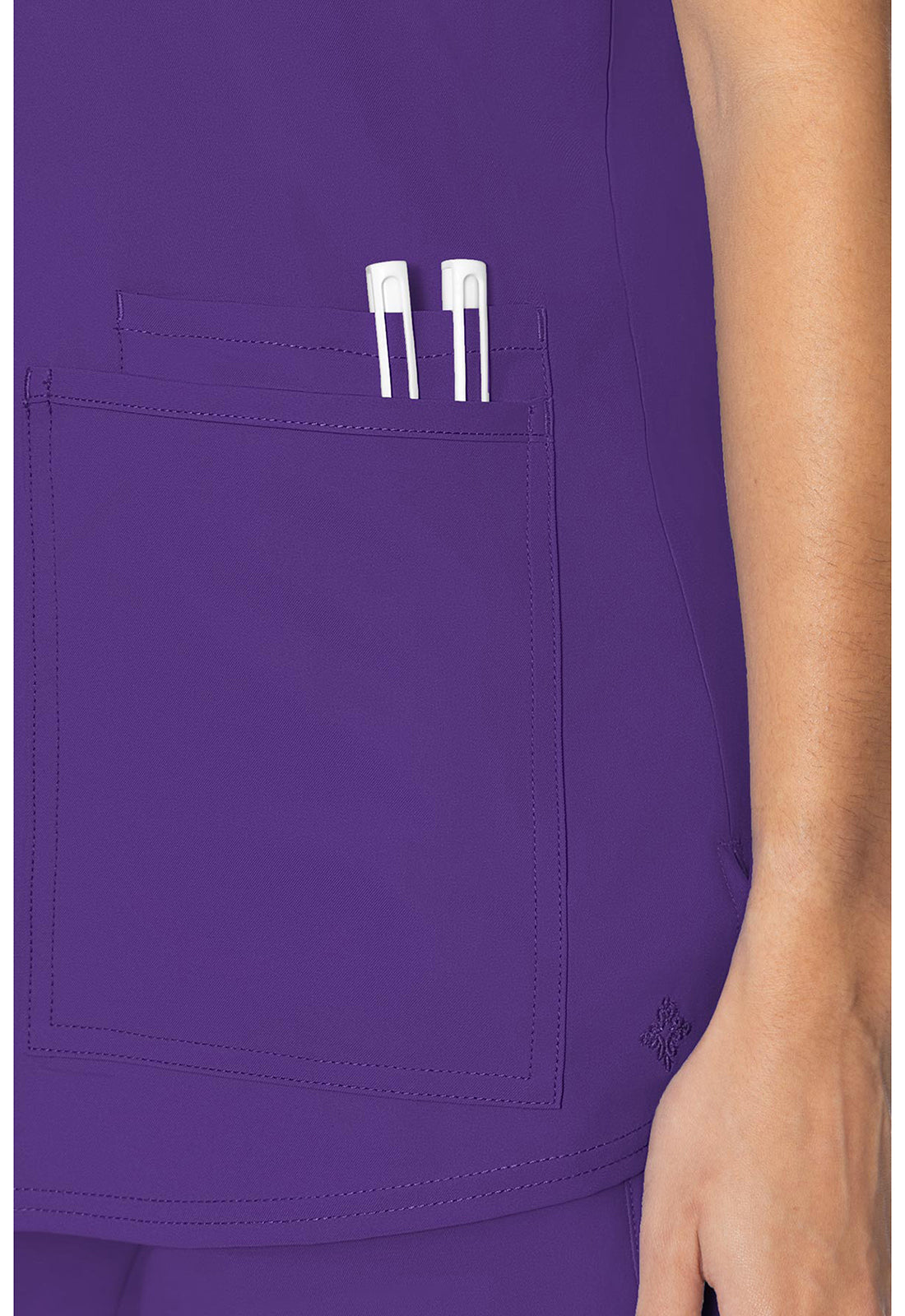 Polera Clínica Mujer Morado MC2411 Insight Medcouture
