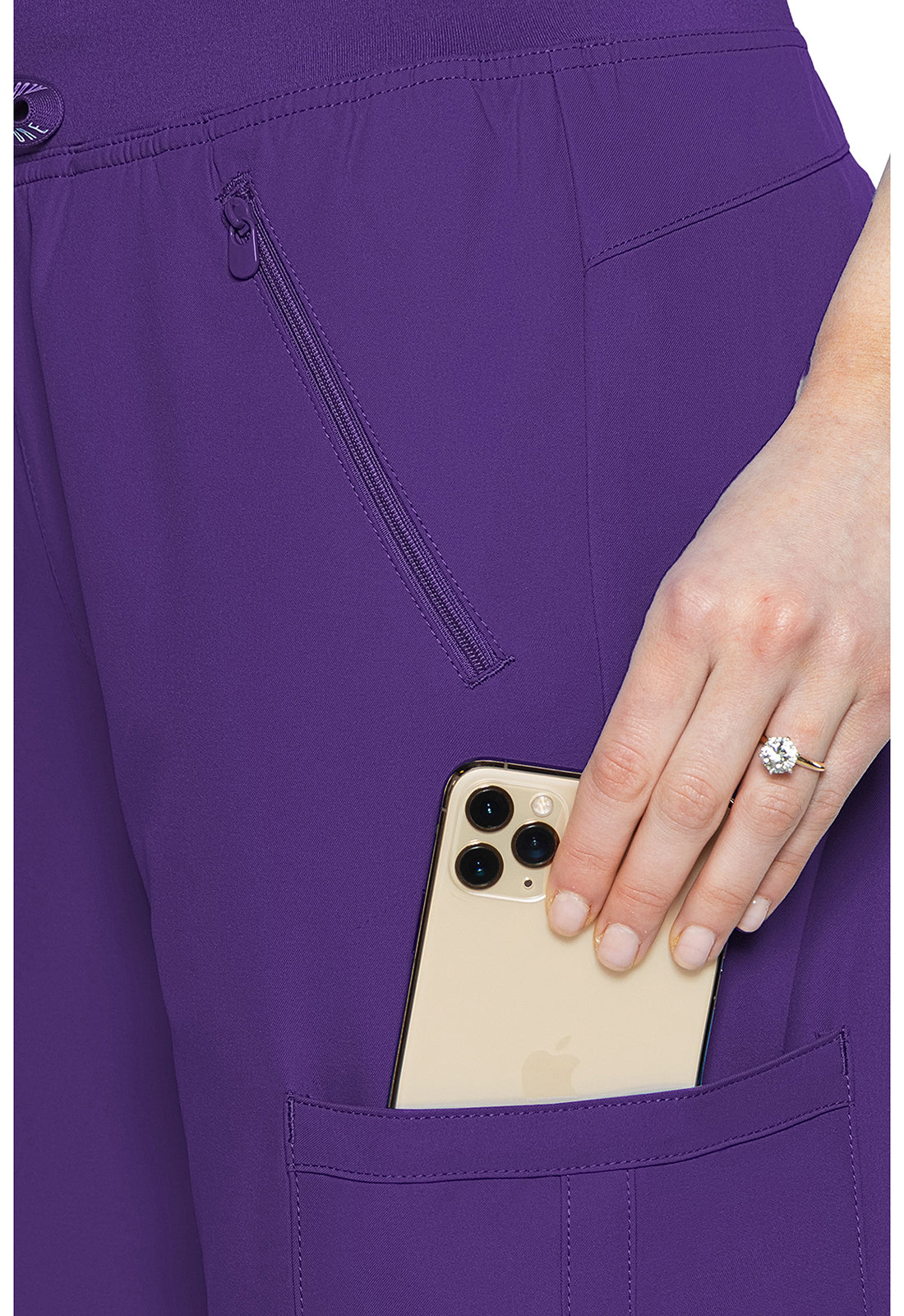 Pantalón Clínico Mujer Morado MC2702 Insight Medcouture