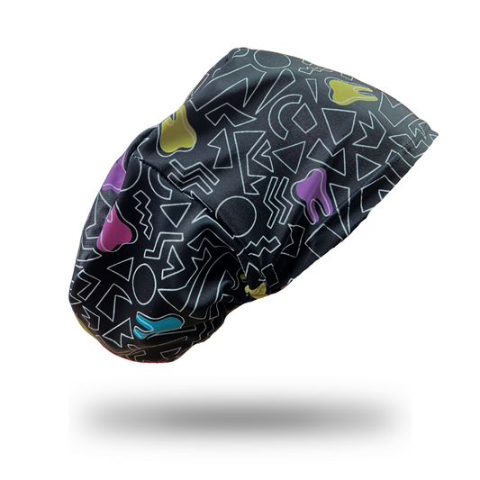 Gorro Clínico Mujer Lycra Muelas Colores