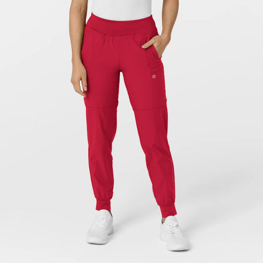 Pantalón Clínico Mujer Rojo 5555a W123