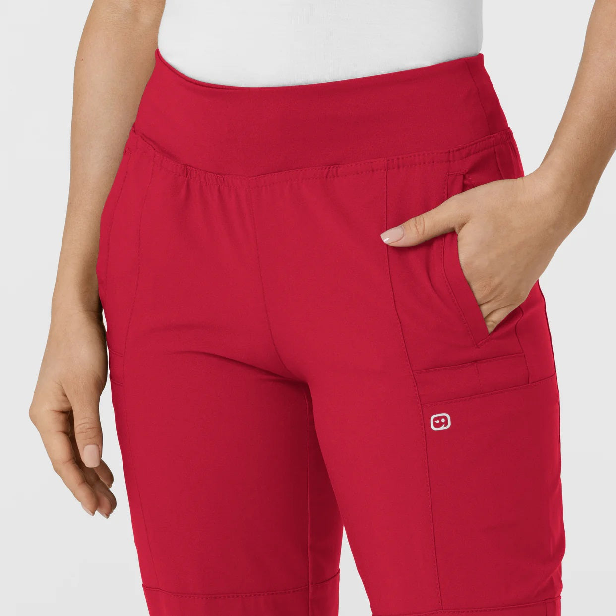 Pantalón Clínico Mujer Rojo 5555a W123