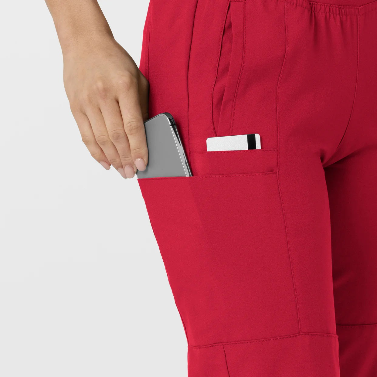 Pantalón Clínico Mujer Rojo 5555a W123