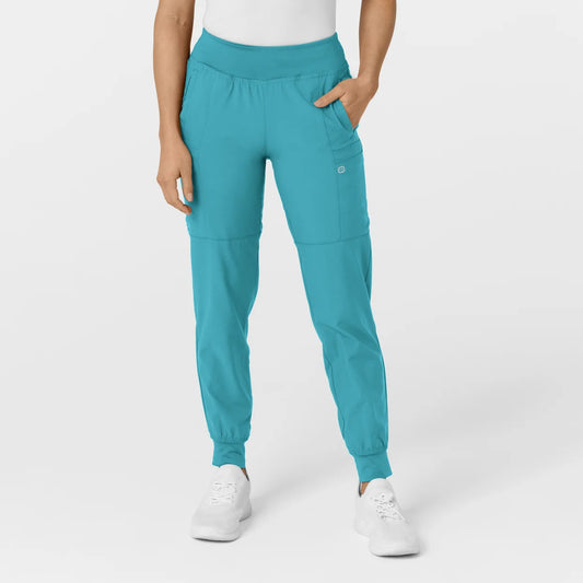 Pantalón Clínico Mujer Teal 5555a W123