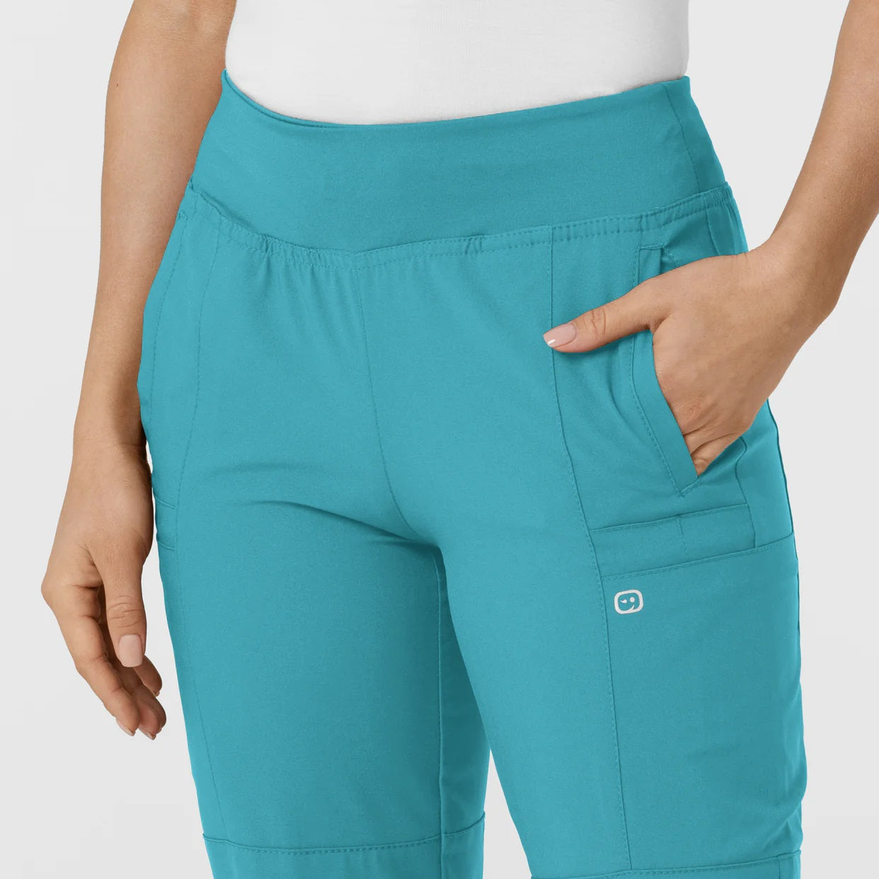 Pantalón Clínico Mujer Teal 5555a W123