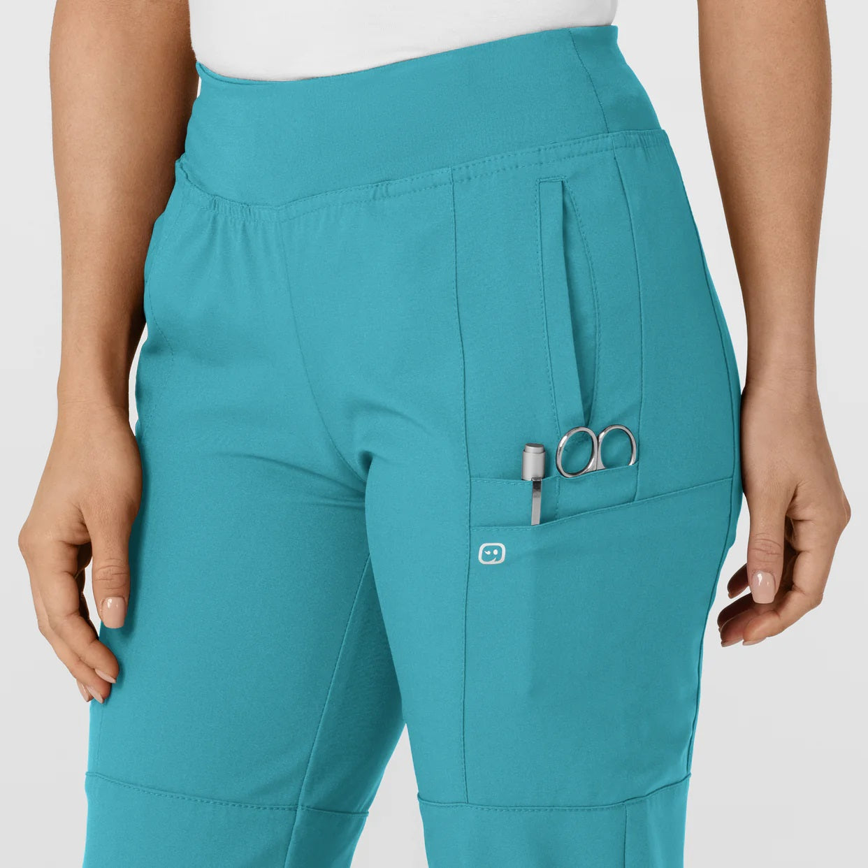 Pantalón Clínico Mujer Teal 5555a W123