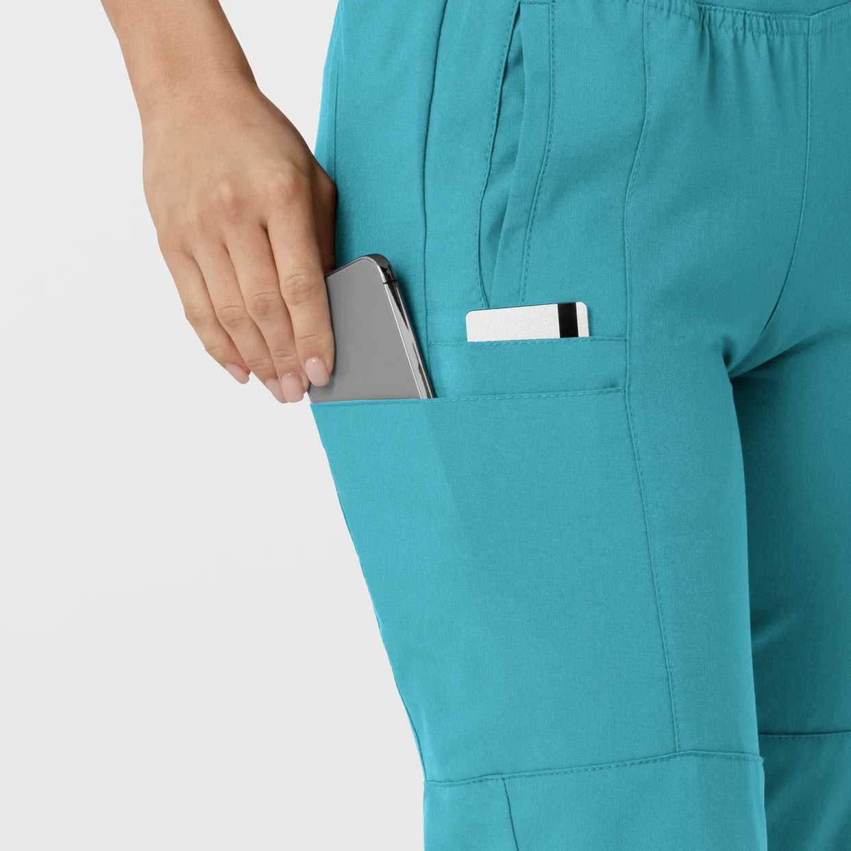 Pantalón Clínico Mujer Teal 5555a W123