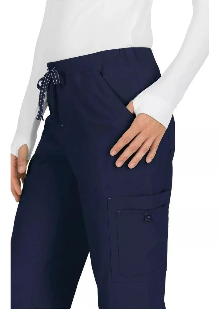 Pantalón Clinico Mujer Azul Marino 731-R-012 Koi Basic