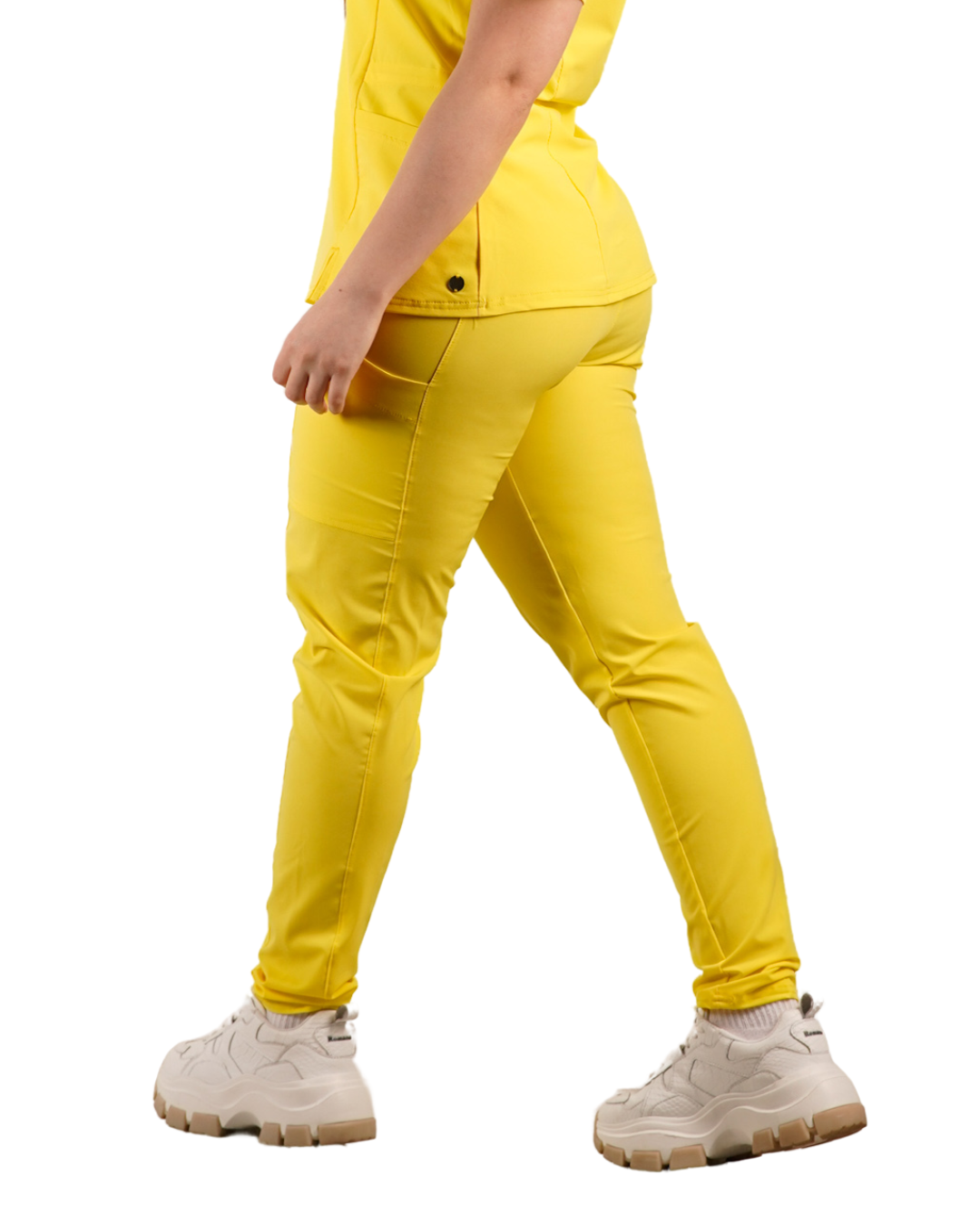 Pantalón clínico antifluido Mujer 5022 Amarillo Valere