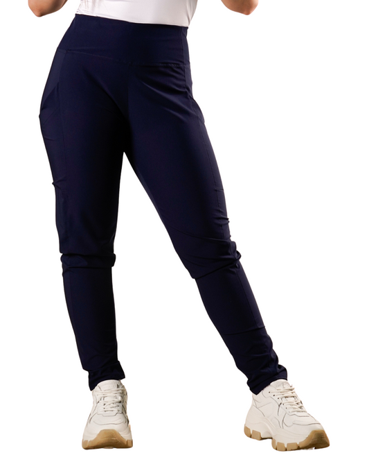 Pantalón clínico antifluido Mujer 5022 Azul marino Valere