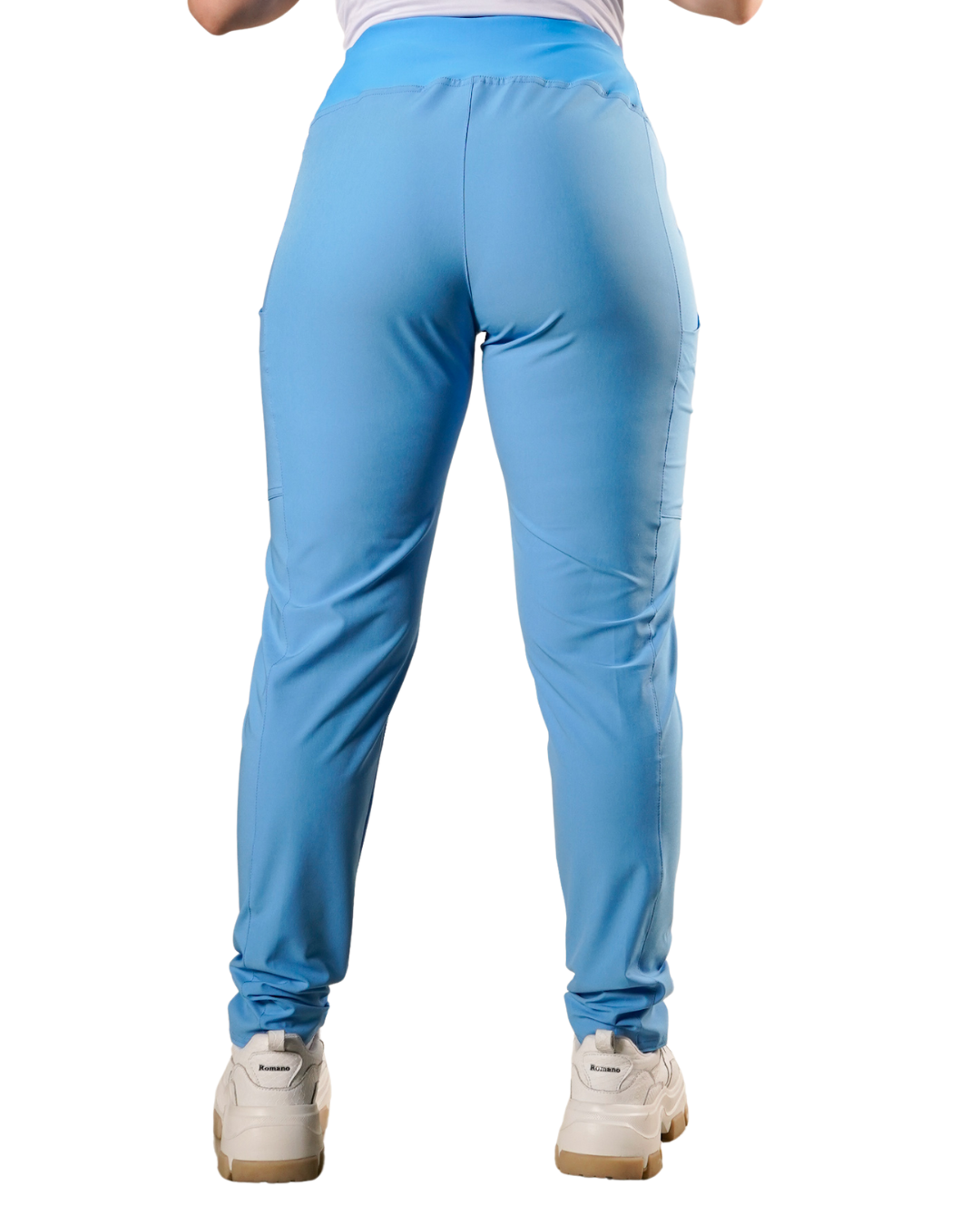 Pantalón clínico antifluido Mujer 5022 Celeste Antifluido Valere Flex