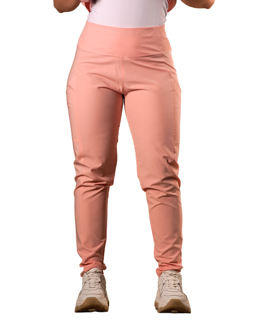 Pantalón clínico antifluido Mujer 5022 Damasco Antifluido Valere Flex