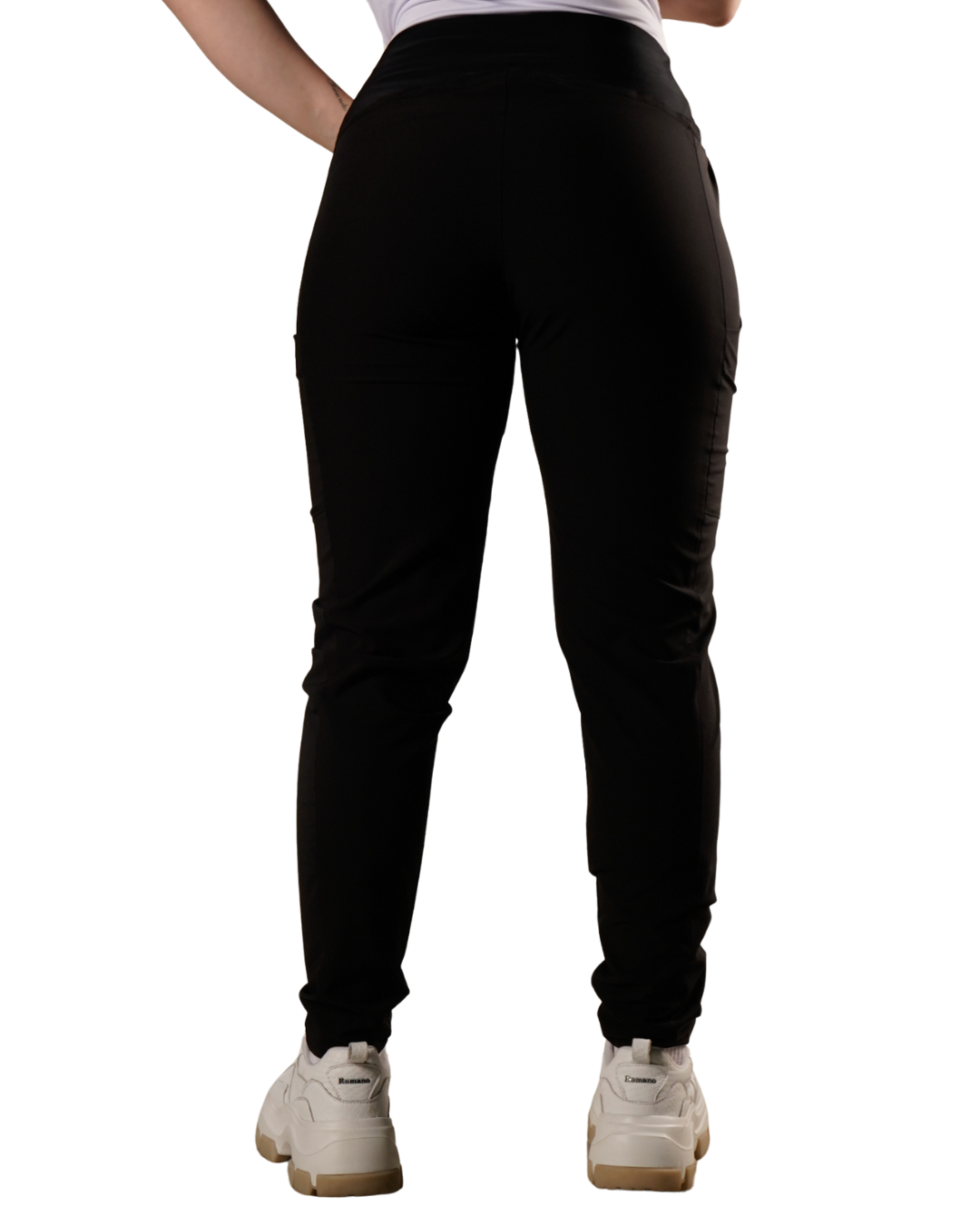 Pantalón clínico antifluido Mujer 5022 Negro Antifluido Valere Flex