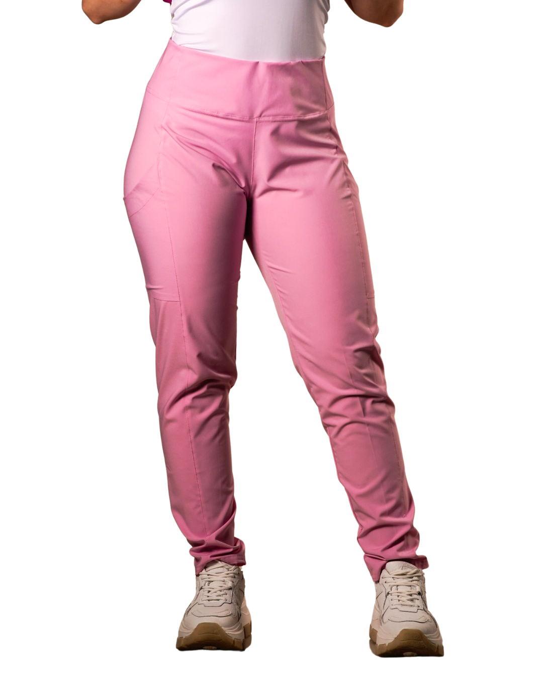 Pantalón clínico antifluido Mujer 5022 Rosa Antifluido Valere Flex