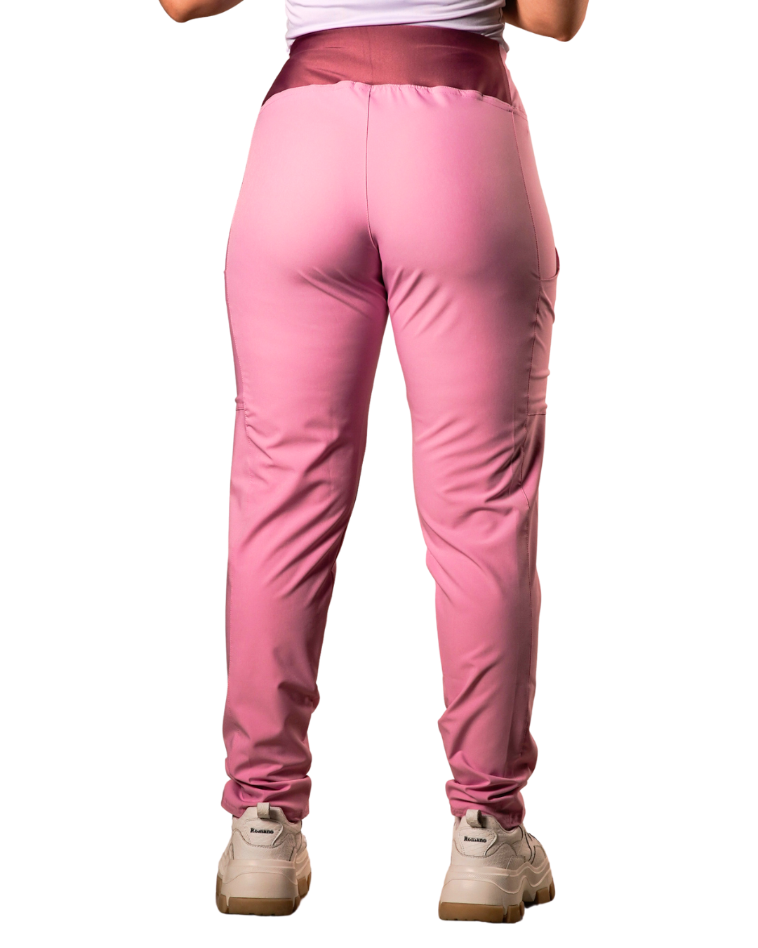 Pantalón clínico antifluido Mujer 5022 Rosa Antifluido Valere Flex