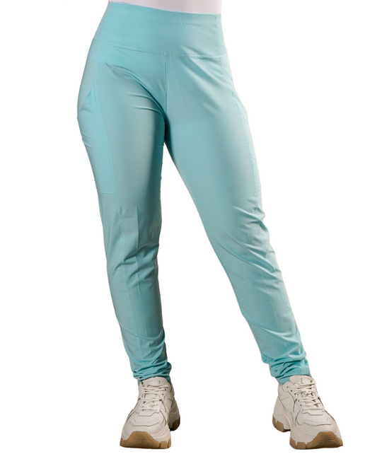 Pantalón clínico antifluido Mujer 5022 Verde Agua Antifluido Valere Flex