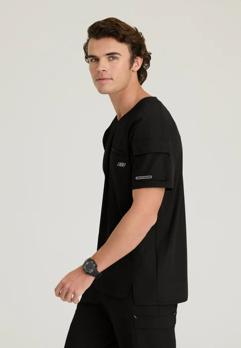 Polera Clínica Hombre SKT277 Skechers Ripstop