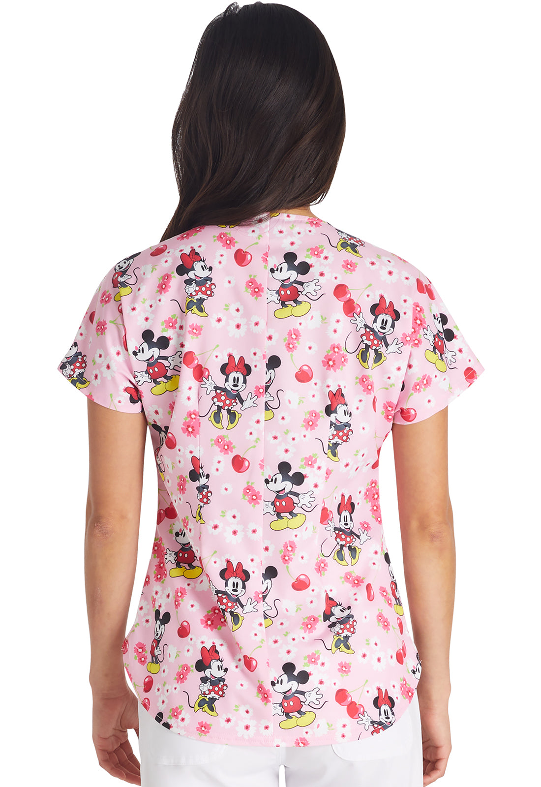 Polera Clínica Disney Mujer TF787 MKWY Estampado Minnie Tooniforms