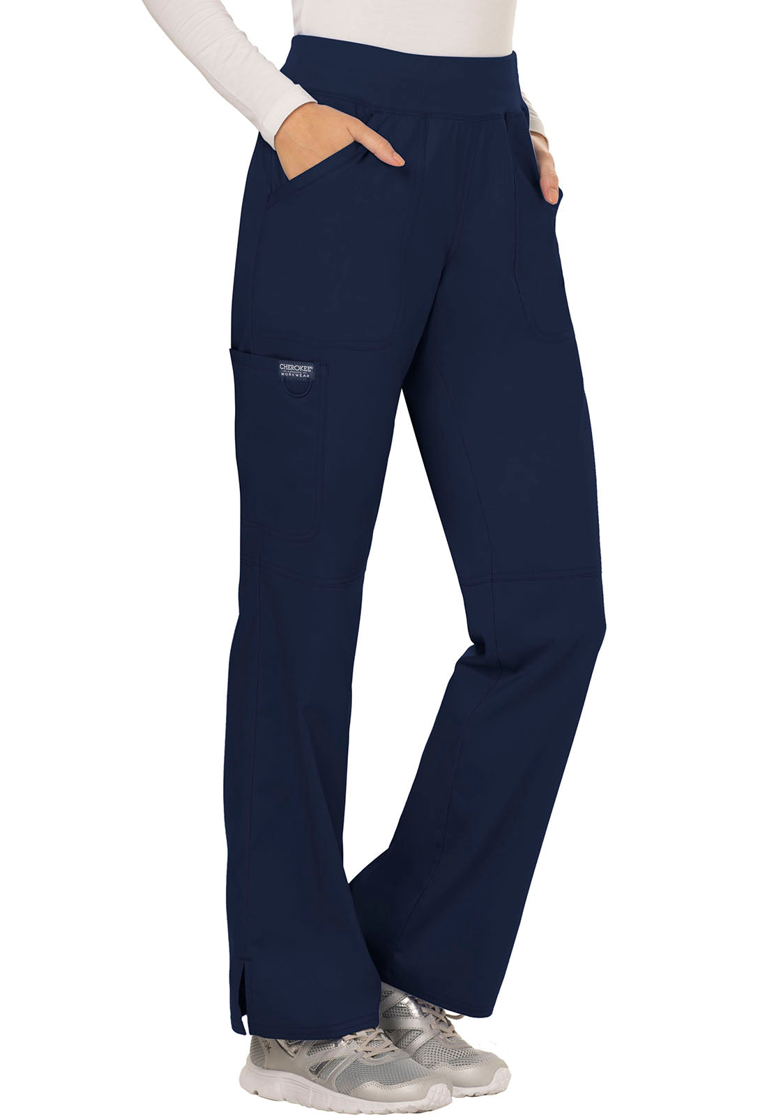 Pantalón Clínico Mujer Azul Navy WW110 Cherokee Revolution Workwear