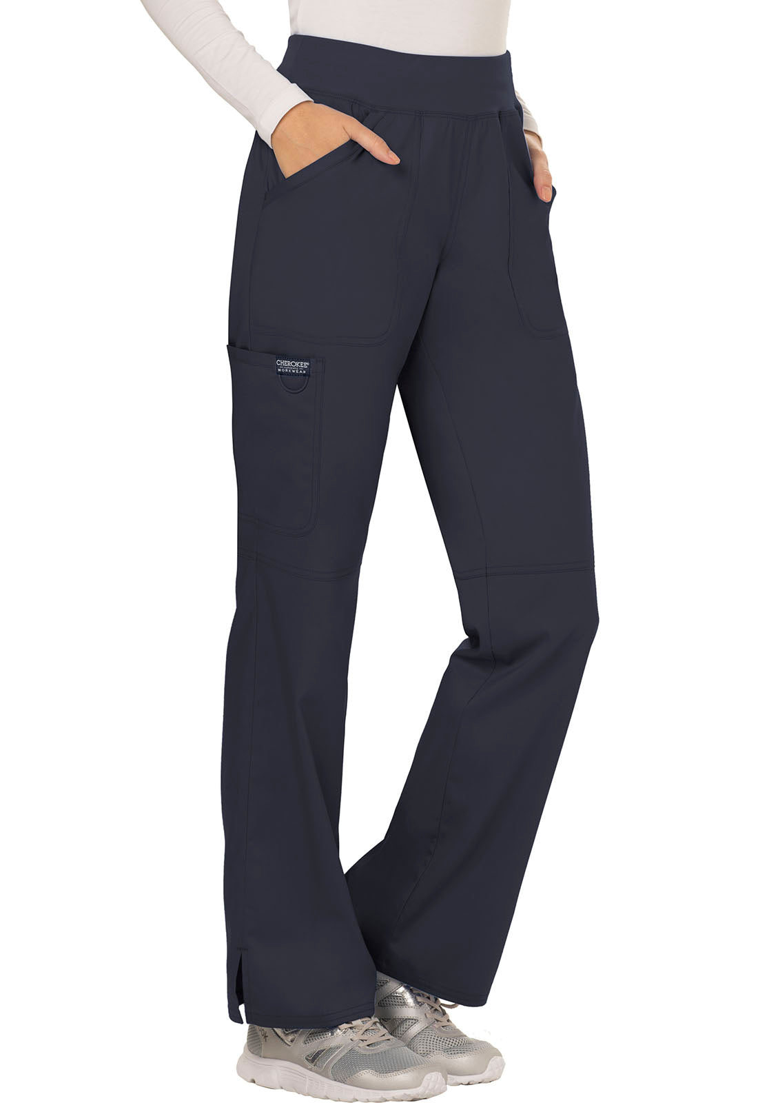 Pantalón Clínico Mujer Gris PewterWW110 Cherokee Revolution Workwear