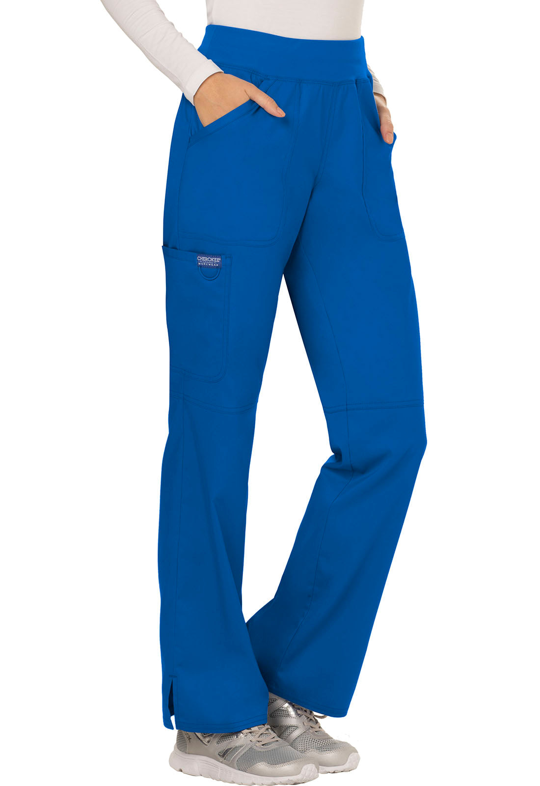 Pantalón Clínico Mujer Azul Rey Royal WW110 Cherokee Revolution Workwear