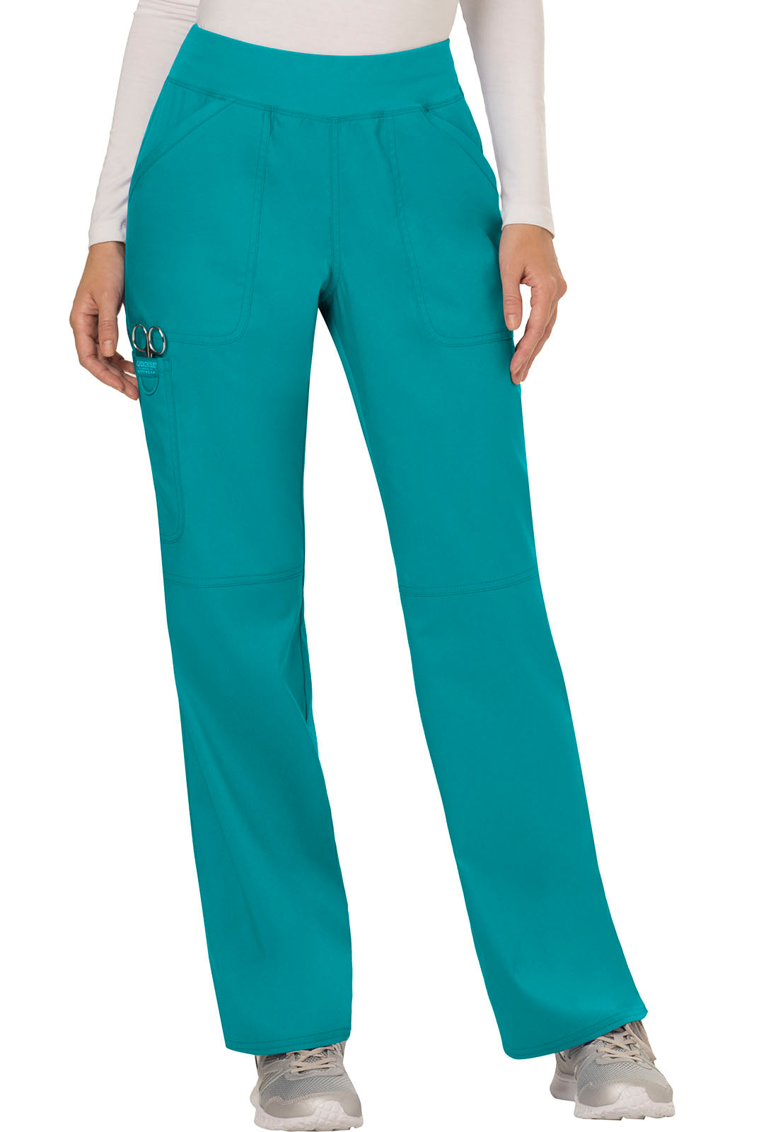 Pantalón Clínico Mujer Verde Teal WW110 Cherokee Revolution Workwear