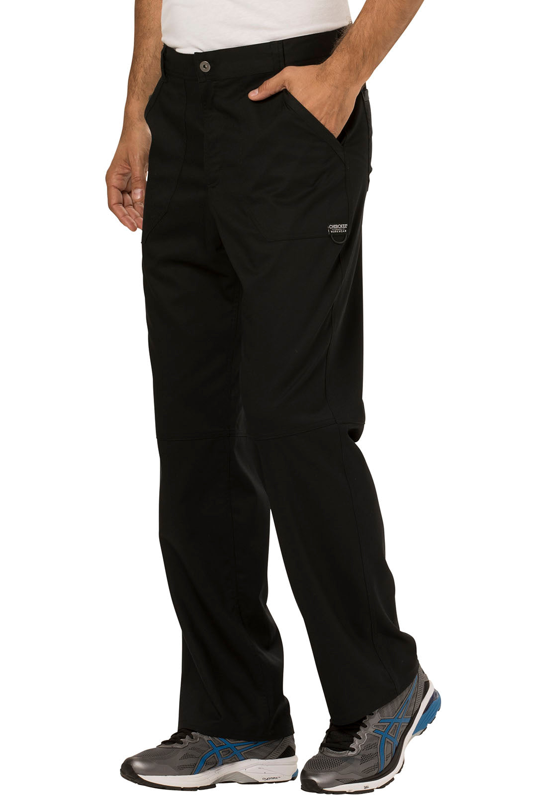 Pantalón Clínico Hombre Negro WW140 Cherokee Workwear