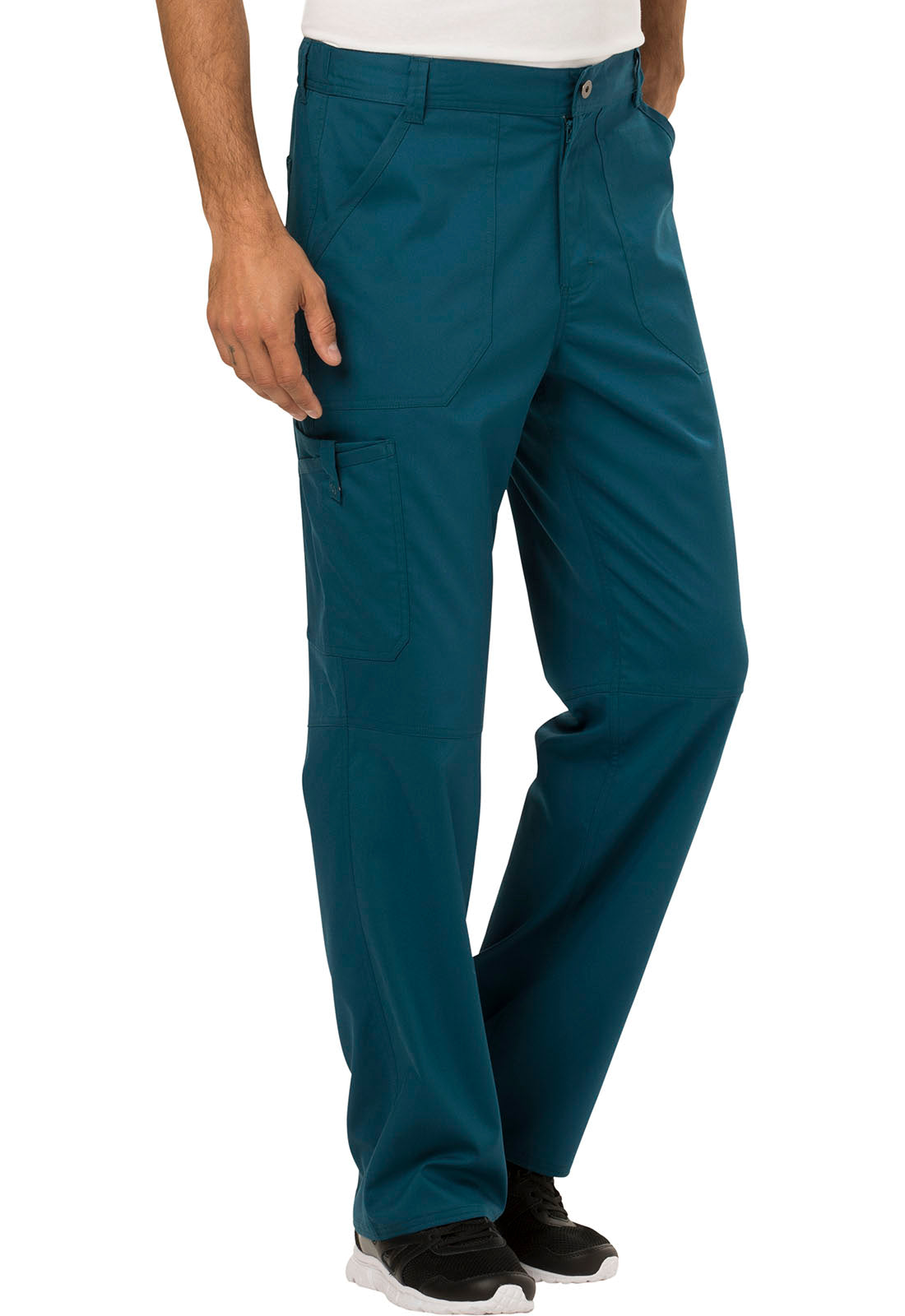 Pantalón Clínico Hombre Verde Caribean WW140 Cherokee Workwear