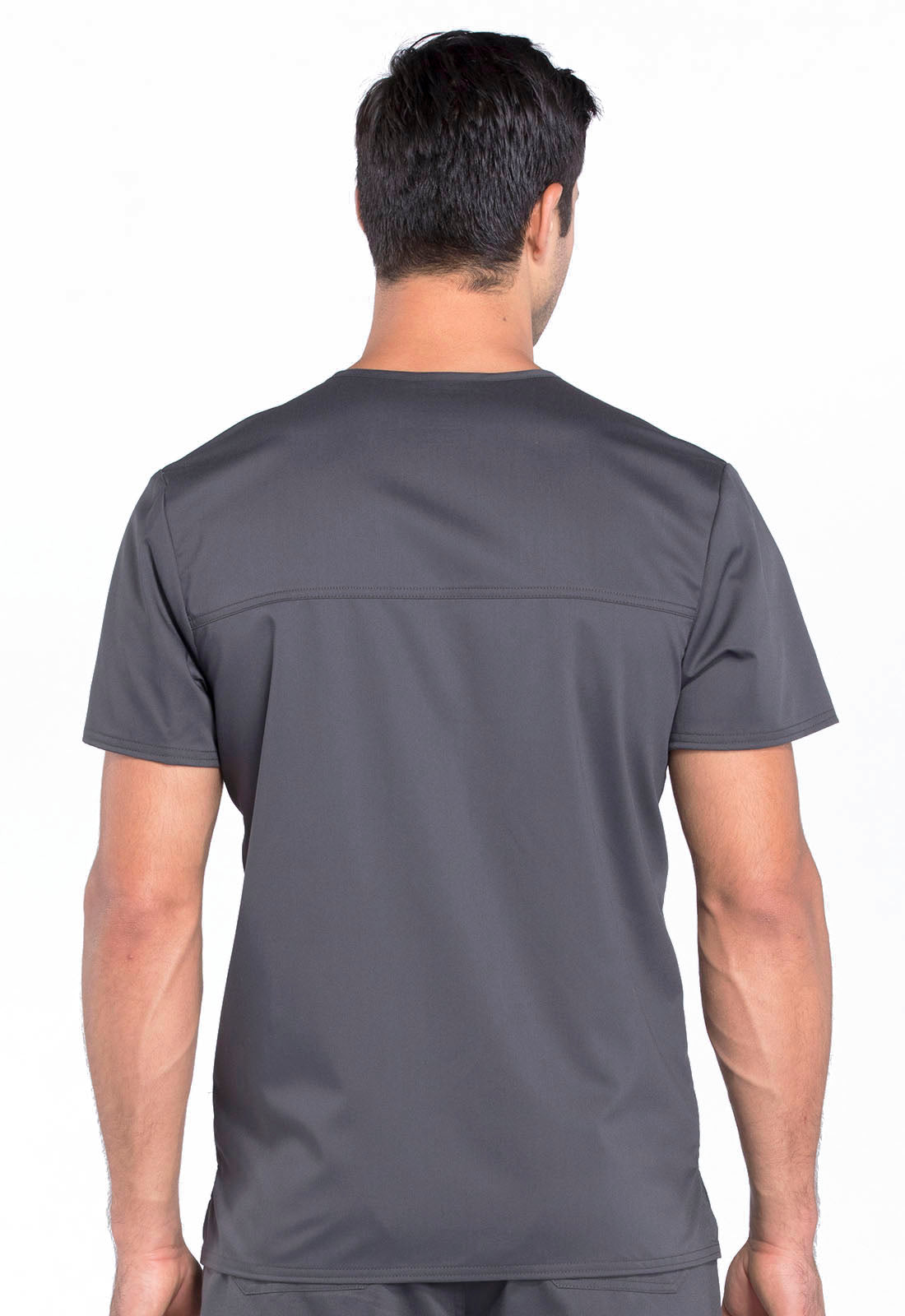 Polera Clínica Hombre Gris Pewter WW670 Cherokee Revolution Workwear