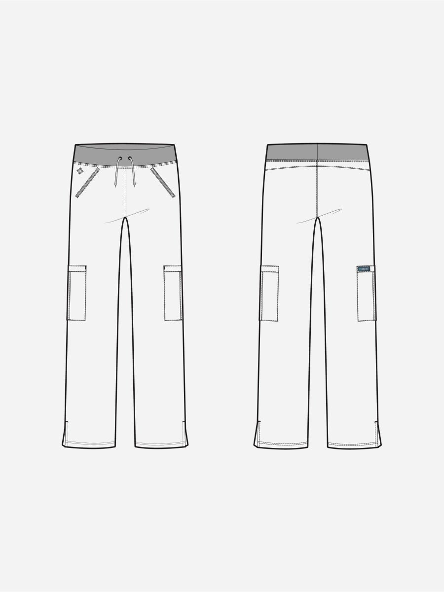 Pantalón Mujer Azul Rey 2702 Medcouture Insight