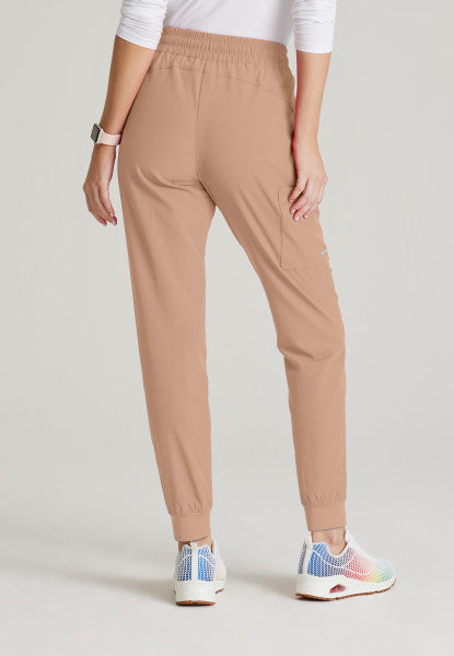 Pantalón Clínico Mujer Jogger SKP552 Khaki Skechers