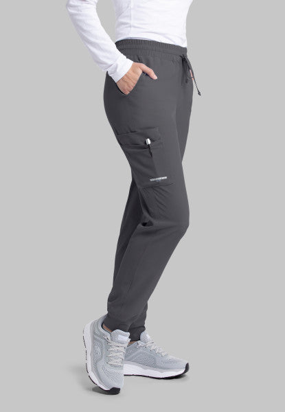 Pantalón Clínico Mujer Jogger SKP552 Gris Skechers