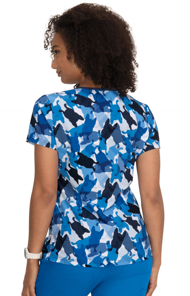 COLOR:Camo Frenchie Navy