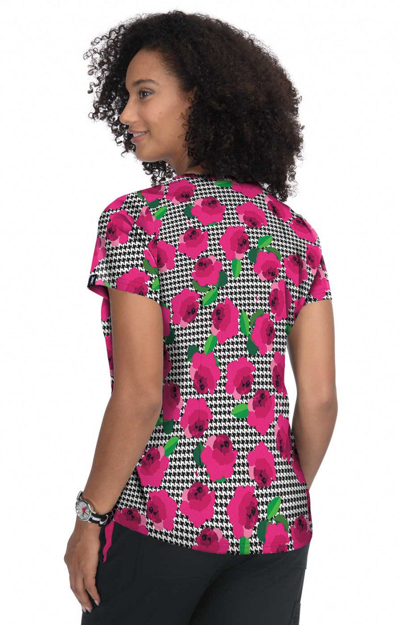COLOR:Houndstooth Rose