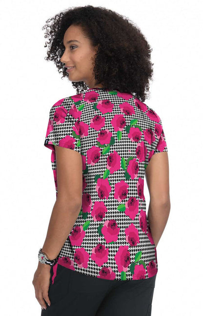 COLOR:Houndstooth Rose