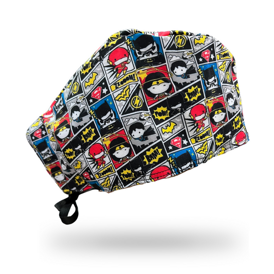 Gorro clínico hombre estampado Comictoon - Uniformes Clínicos Sami