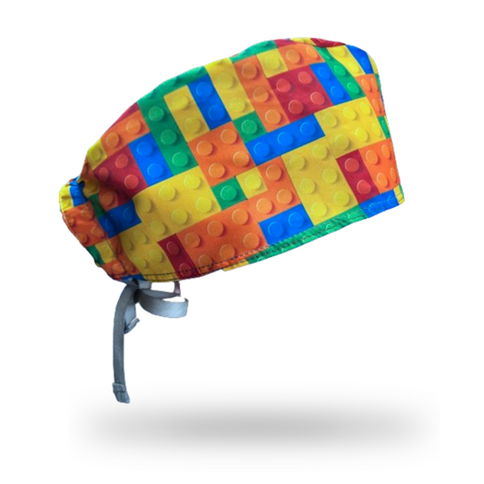 Gorro clínico hombre estampado Lego - Uniformes Clínicos Sami