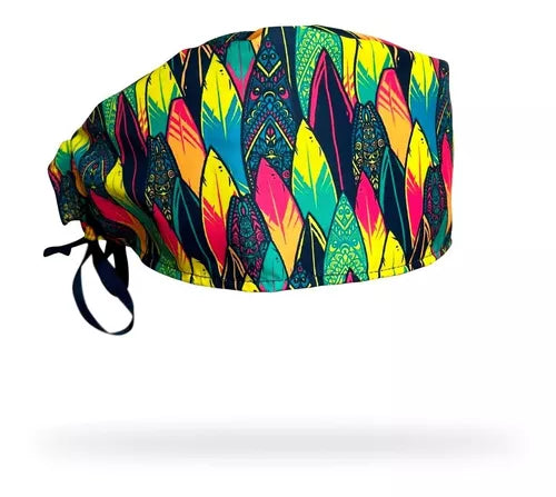 Gorro clínico hombre estampado Surf trival - Uniformes Clínicos Sami