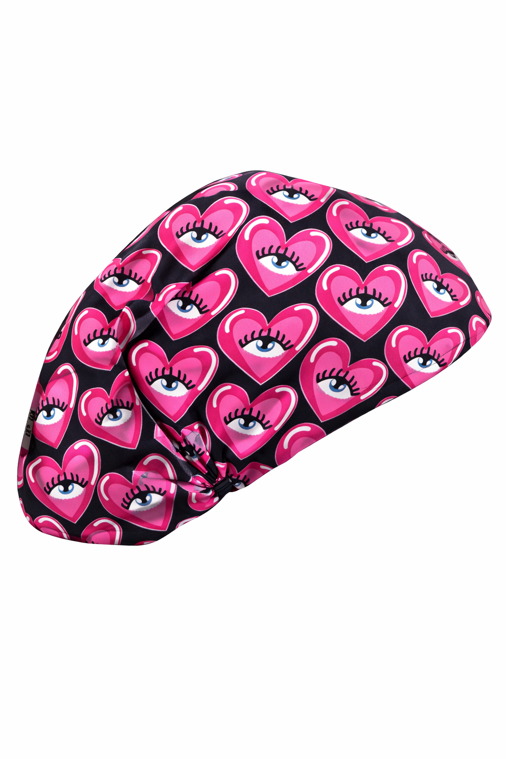 Gorro clínico mujer estampado Lycra corazón vidente - Uniformes Clínicos Sami