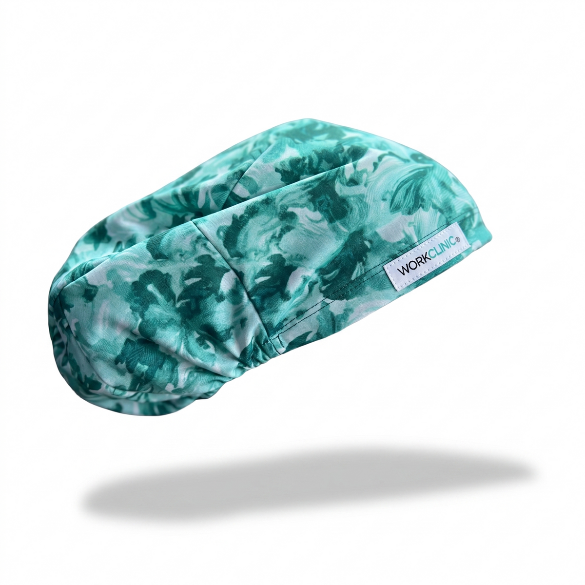 Gorro clínico mujer estampado lycra Jade Místico - Uniformes Clínicos Sami