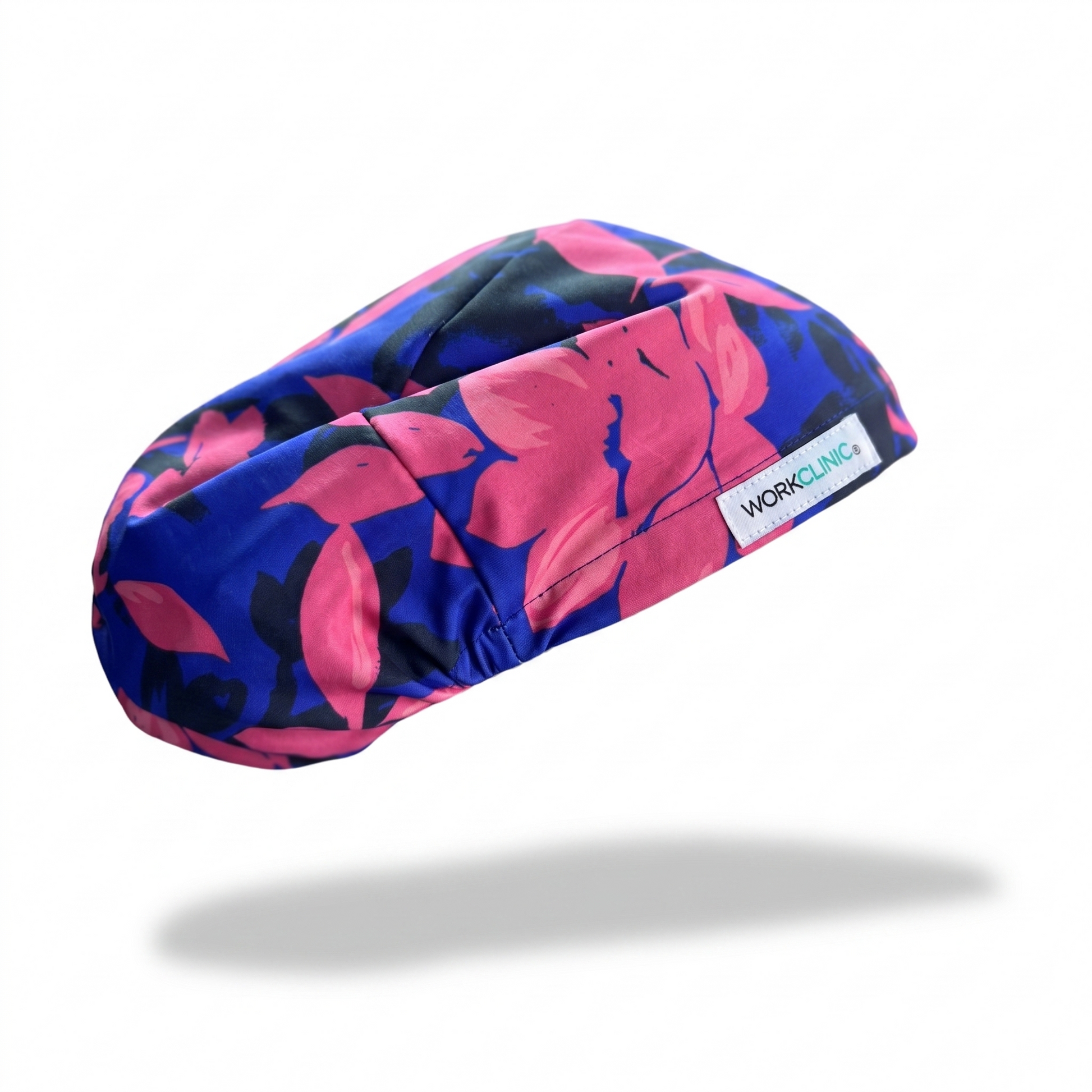 Gorro clínico mujer fucsia estampado lycra Pop - Uniformes Clínicos Sami