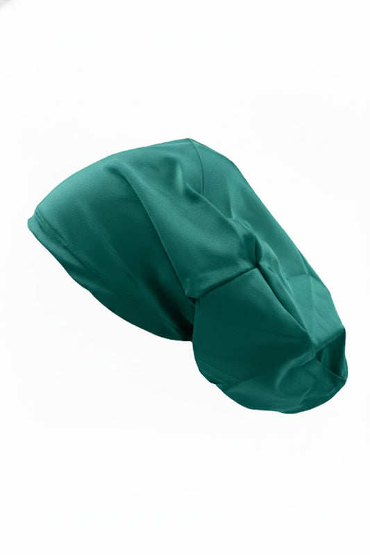 Gorro clínico mujer verde estampado Lycra - Uniformes Clínicos Sami