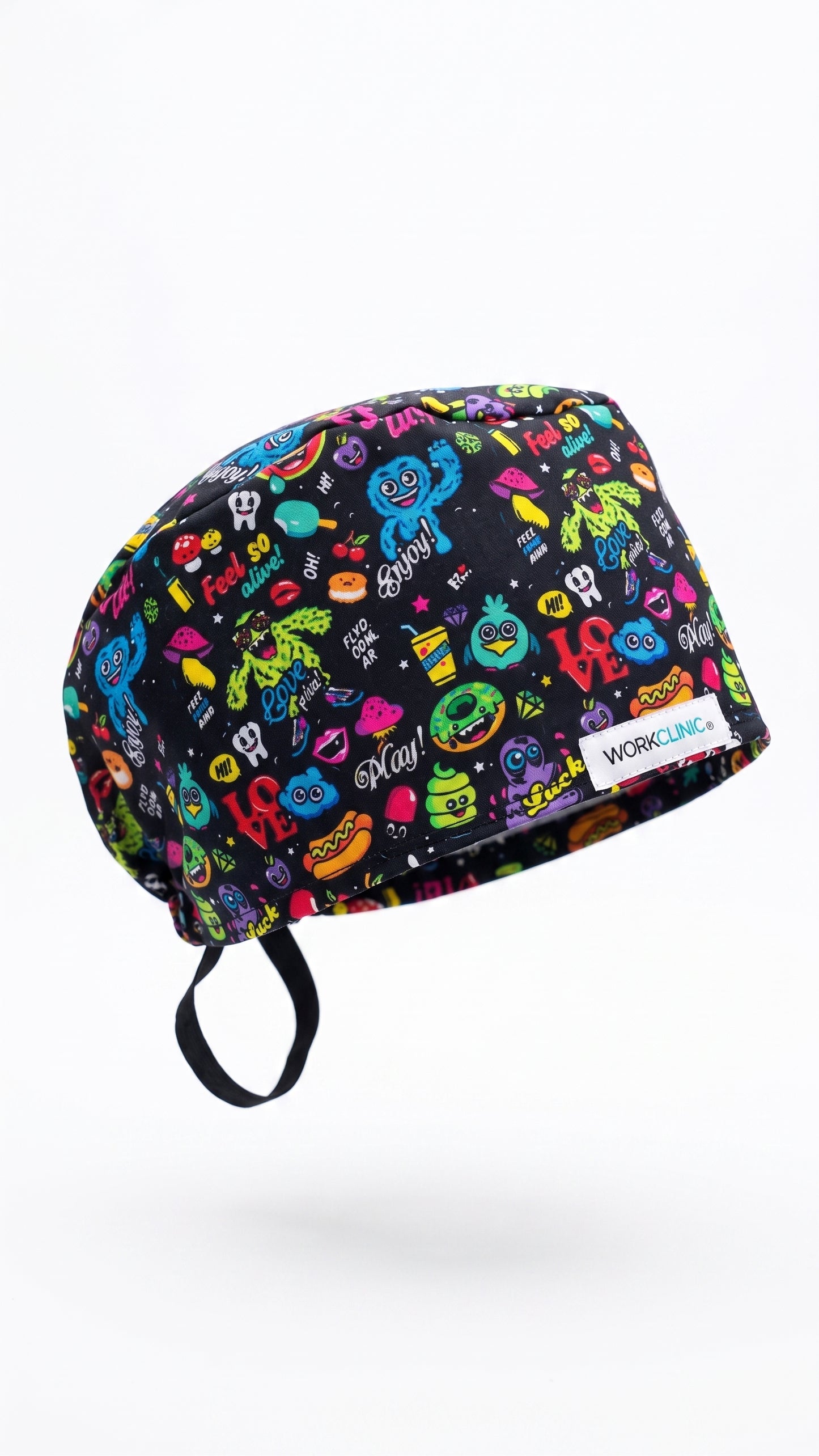 Gorro Clínico Hombre Antifluido Good Luck negro