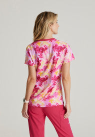 Polera Clínica Mujer estampado SKT174 PLMD skechers